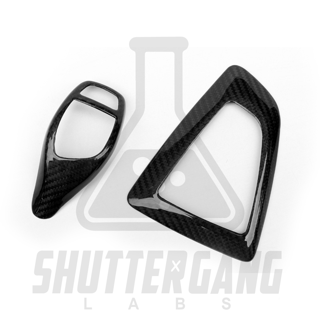 BMW F Series gear shifter cover and surround set