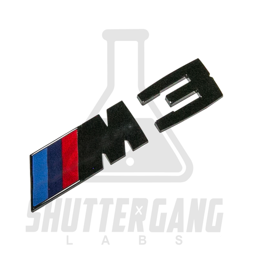 BMW M3 Gloss Black Badge