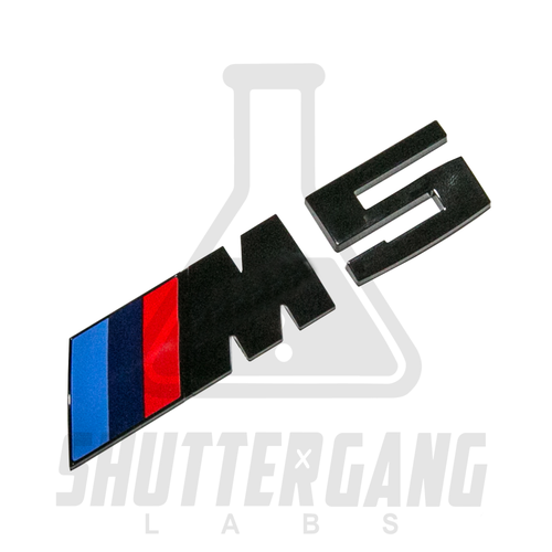 BMW M5 Gloss Black Badge