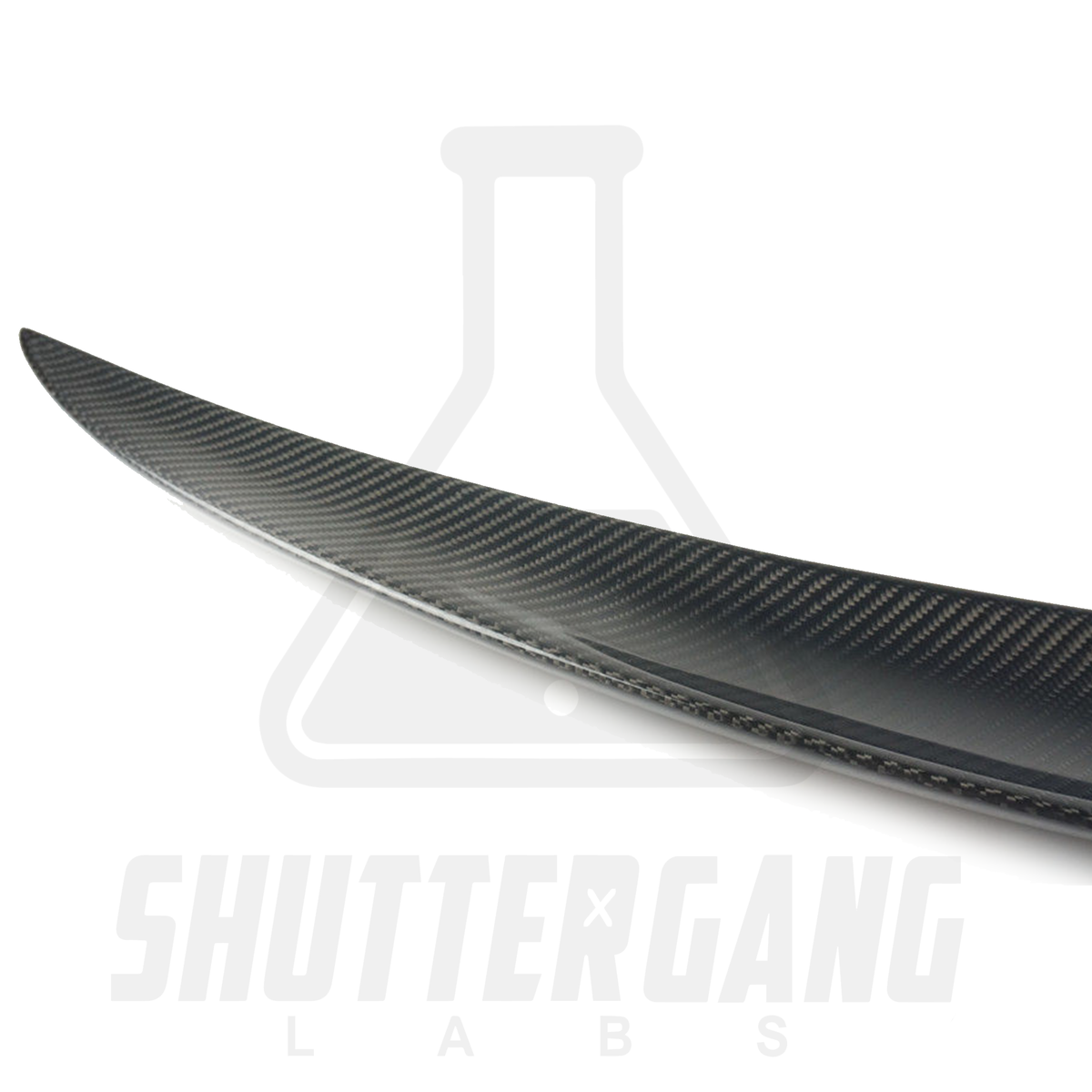 BMW F22 / F23 / F87 Carbon Fibre Simple Spoiler Lip